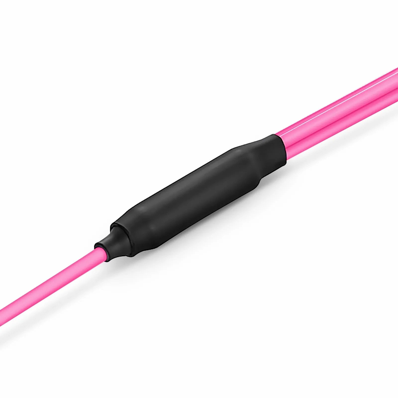 SFPS 2m (7ft) MTP® Breakout Cable, MTP®-24 UPC (Female) to 3 x MTP®-8 UPC (Female), 24 Fibers, Multimode (OM4), Plenum (OFNP), 0.35dB Max, Type B, Magenta
