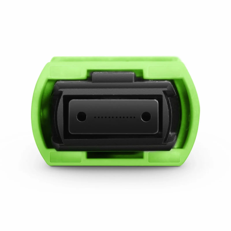 SFPS 2m (7ft) MTP® Jumper, MTP®-12 UPC (Female) to MTP®-12 UPC (Female), 12 Fibers, Multimode (OM5), Plenum (OFNP), 0.35dB Max, Type A, Lime Green