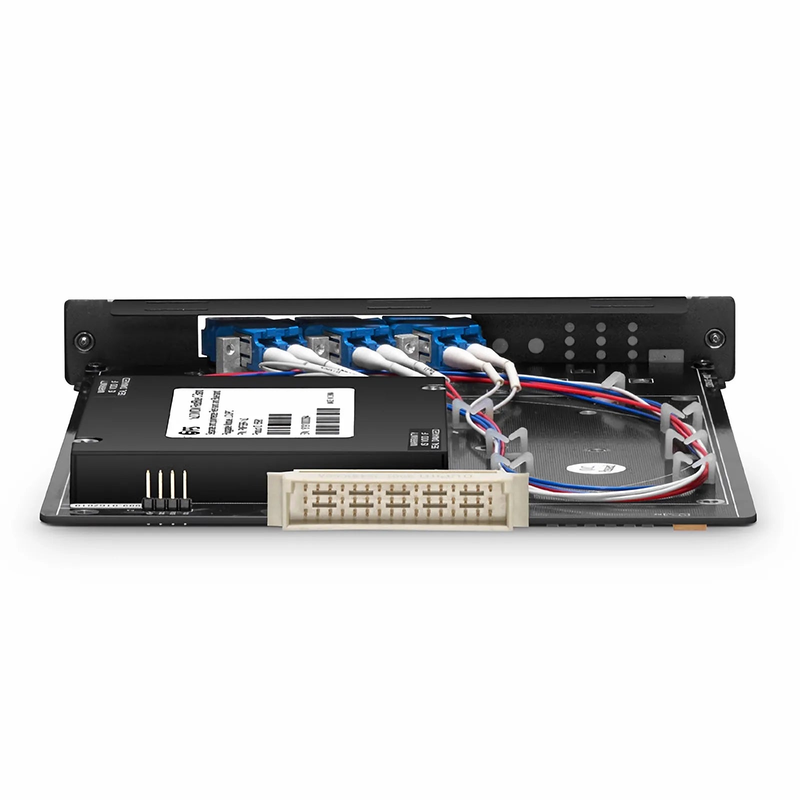 SFPS FSBR-1x2, Customized 1 x 2 Single Fiber DWDM Splitter Red/Blue C-band Filter