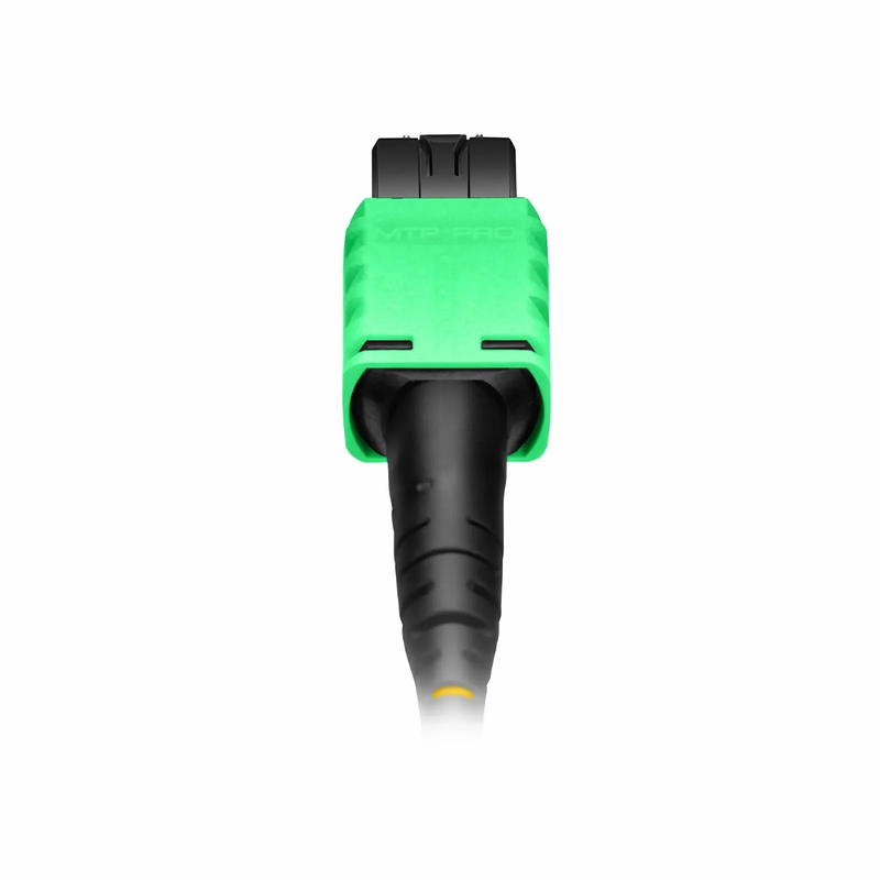 SFPS 10m (33ft) MTP® PRO Jumper, MTP® PRO-12 APC (Male) to MTP® PRO-12 APC (Male), 12 Fibers, Single Mode (OS2), Plenum (OFNP), 0.35dB Max, Type B, Yellow