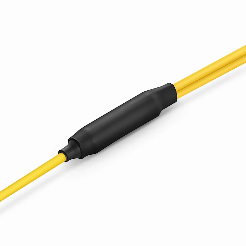 SFPS 5m (16ft) MTP® Breakout Cable, MTP®-24 APC (Female) to 2 x MTP®-12 APC (Female), 24 Fibers, Single Mode (OS2), Plenum (OFNP), 0.35dB Max, Type A, Yellow