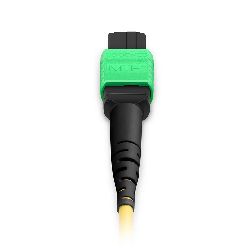 SFPS 5m (16ft) MTP® Jumper, MTP®-16 APC (Female) to MTP®-16 APC (Female), 16 Fibers, Multimode (OM4), Plenum (OFNP), 0.35dB Max, Crossover, Magenta