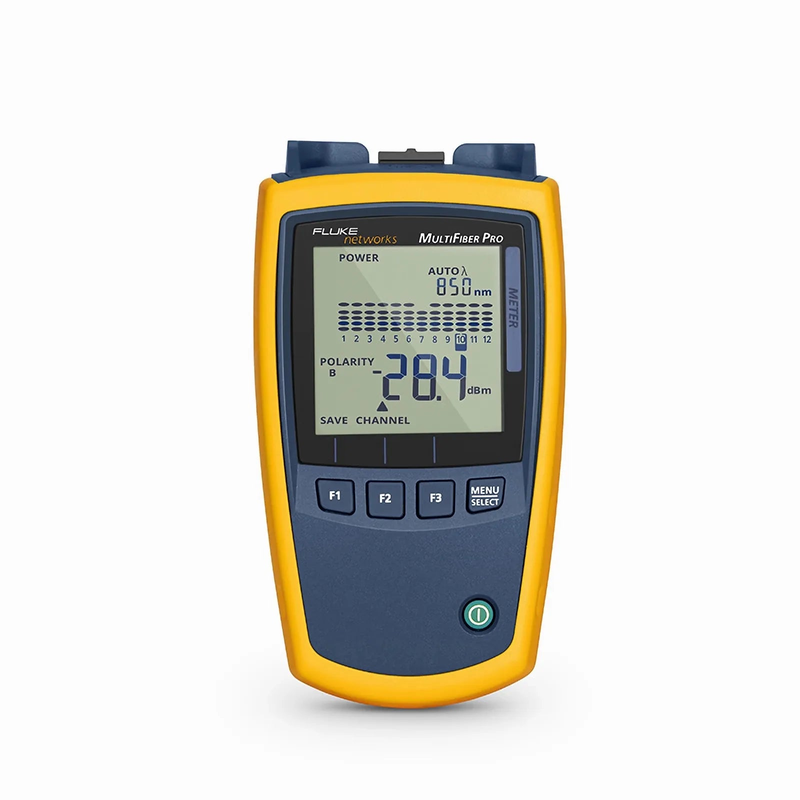 SFPS Fluke Networks MFPOWERMETER MultiFiberA Pro Handheld Optical Power Meter with MPO-12 connector