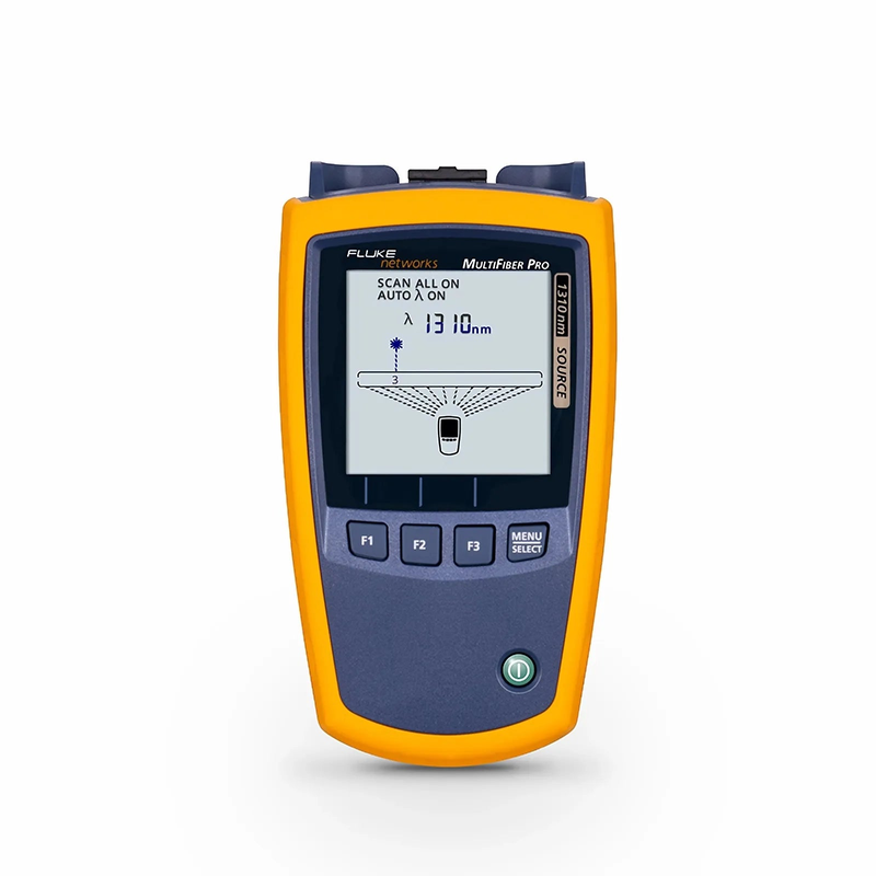 SFPS Fluke Networks Handheld Fiber Optical Light Source (1310nm) with MTP®/MPO-12 Female APC Connector