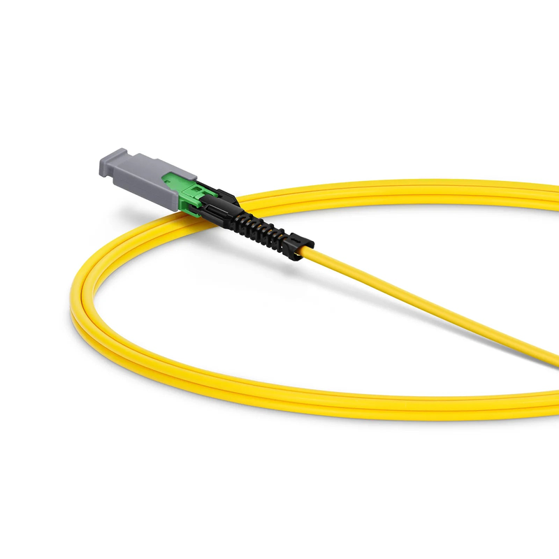 SFPS 1m (3ft) MMC Jumper, MMC-16 APC (Female) to MTP®-16 APC (Female), 16 Fibers, Single Mode (OS2), Plenum (OFNP), 0.35dB Max, Jumper Polarity, Yellow