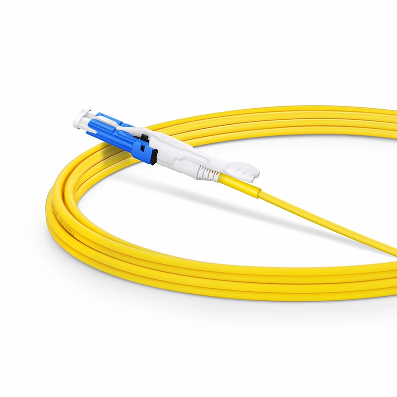 SFPS 3m (10ft) Fiber Patch Cable, 2 Fibers, CSA UPC Duplex to CSA UPC Duplex Uniboot, Single Mode (OS2), Riser (OFNR), 2.0mm, Yellow, for 200/400G Network Connection