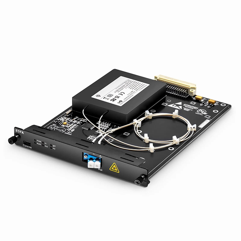 SFPS FMT20PA-EDFA, 20dB Gain C-band DWDM EDFA Pre-Amplifier for FMT Managed Chassis, 13dBm Output
