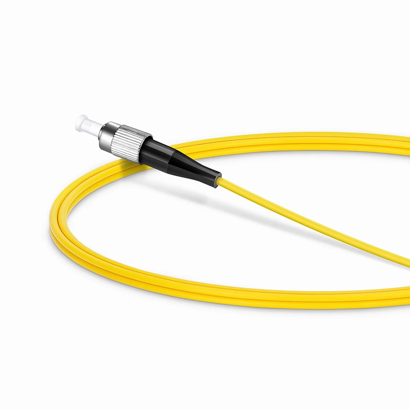 SFPS 1m (3ft) Fiber Patch Cable, 1 Fiber, FC UPC Simplex to FC UPC Simplex, Single Mode (OS2), Riser (OFNR), 2.0mm, Tight-Buffered, Yellow