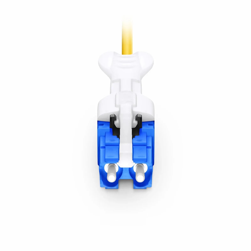 SFPS 1m (3ft) Fiber Patch Cable, 2 Fibers, CSA UPC Duplex to CSA UPC Duplex Uniboot, Single Mode (OS2), Riser (OFNR), 2.0mm, Yellow, for 200/400G Network Connection