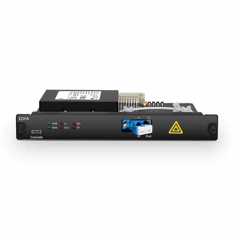 SFPS FMT20PA-EDFA, 20dB Gain C-band DWDM EDFA Pre-Amplifier for FMT Managed Chassis, 13dBm Output