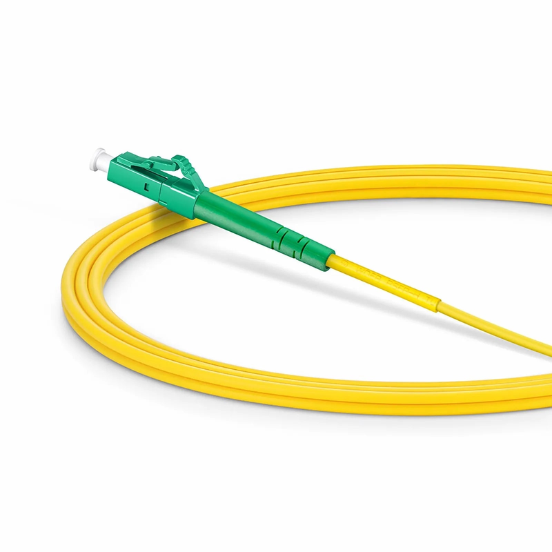 SFPS 2m (7ft) Fiber Patch Cable, 1 Fiber, LC APC Simplex to SC UPC Simplex, Single Mode (OS2), Riser (OFNR), 2.0mm, Tight-Buffered, Yellow