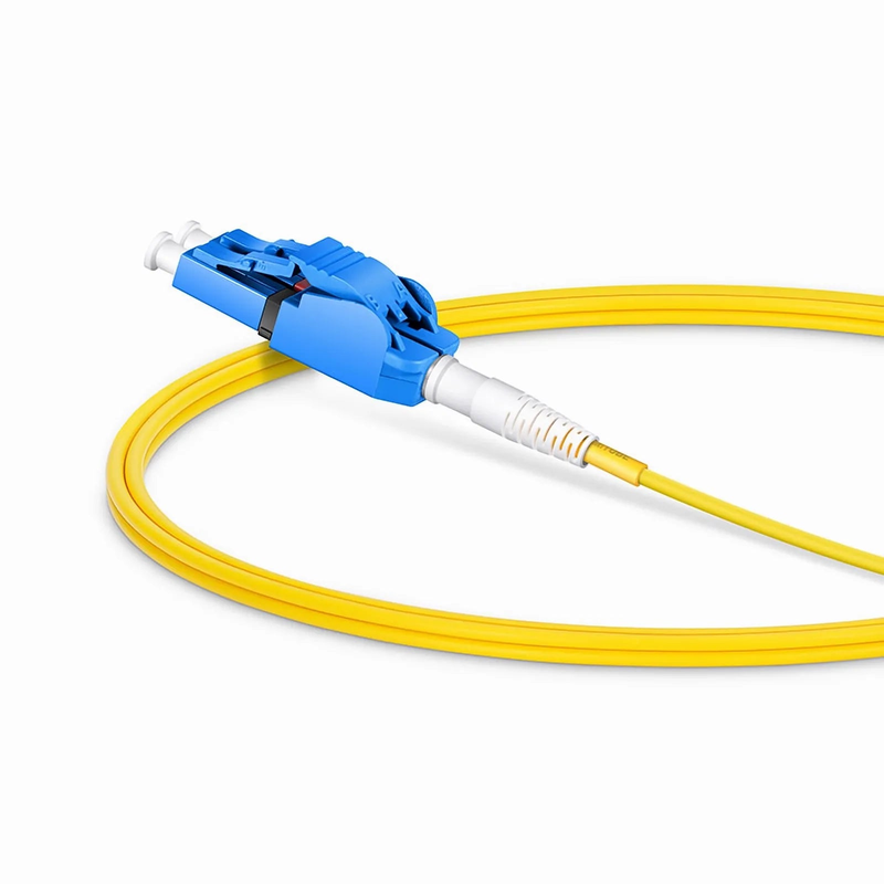 SFPS 1m (3ft) Fiber Patch Cable, 2 Fibers, LC UPC Duplex to LC UPC Duplex Switchable Clip Uniboot, Single Mode (OS2), Riser (OFNR), 2.0mm, Yellow