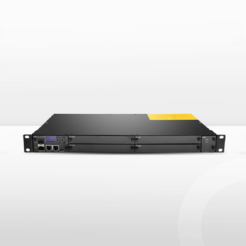 SFPS FMT04-CH1U, 4 Slots 1U Managed Chassis Unloaded Platform, Redundant AC PSUs, Support SNMP Network Management