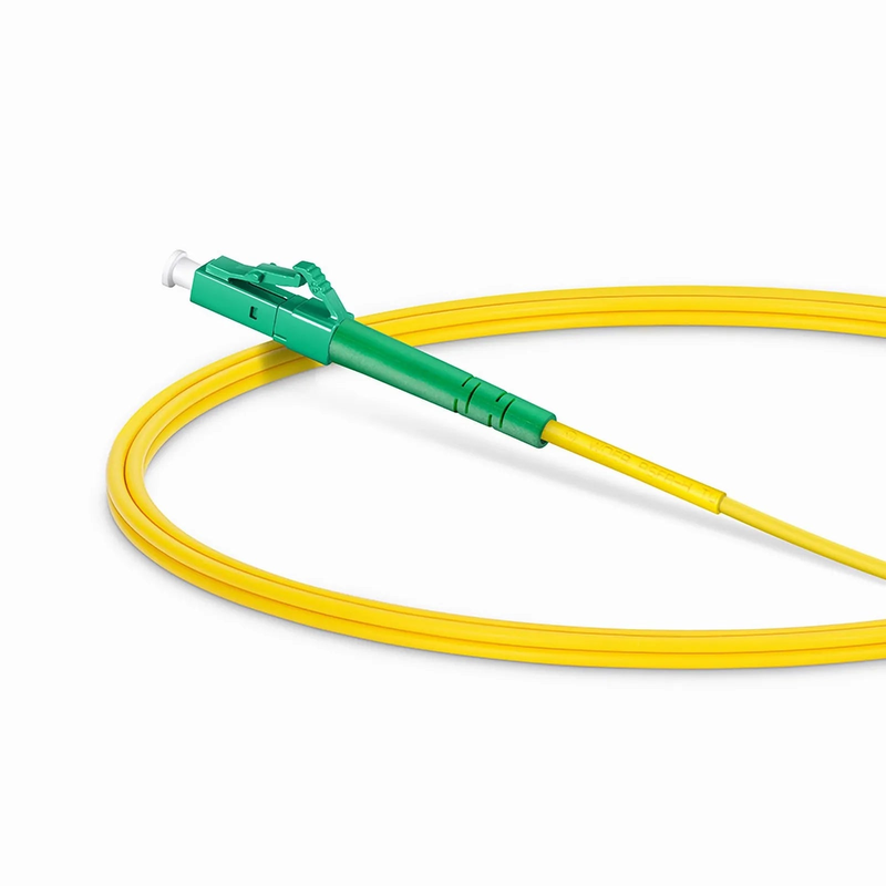 SFPS 1m (3ft) Fiber Patch Cable, 1 Fiber, LC APC Simplex to LC APC Simplex, Single Mode (OS2), Riser (OFNR), 2.0mm, Tight-Buffered, Yellow, 10 Pcs/Pack