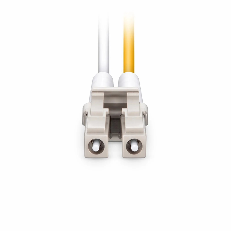 SFPS 3m (10ft) Fiber Patch Cable, 2 Fibers, Ultra Low Loss, LC UPC Duplex to LC UPC Duplex, Multimode (OM4), Riser (OFNR), 2.0mm, Typical 0.08dB IL, Tight-Buffered, Aqua