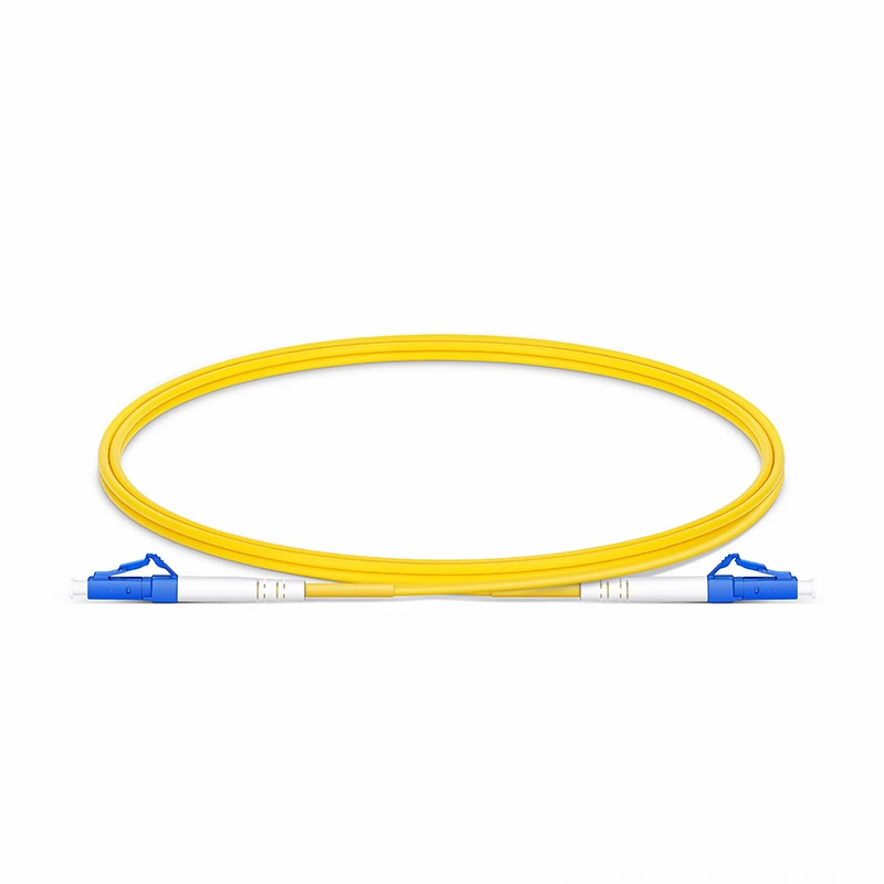 SFPS 1m (3ft) Fiber Patch Cable, 1 Fiber, LC UPC Simplex to LC UPC Simplex, Single Mode (OS2), Riser (OFNR), 2.0mm, Tight-Buffered, Yellow, 10 Pcs/Pack