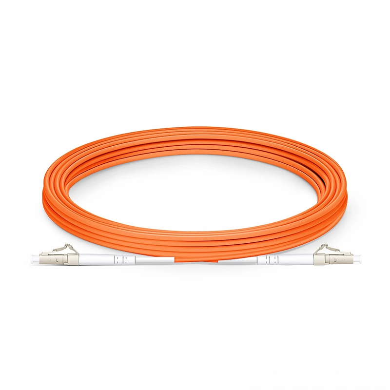 SFPS 5m (16ft) Fiber Patch Cable, 1 Fiber, G.651, LC UPC Simplex to LC UPC Simplex, Multimode (OM1), Riser (OFNR), 2.0mm, Tight-Buffered, Orange