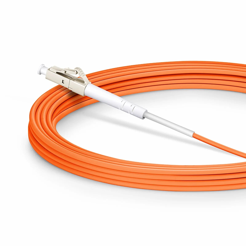SFPS 5m (16ft) Fiber Patch Cable, 1 Fiber, G.651, LC UPC Simplex to LC UPC Simplex, Multimode (OM1), Riser (OFNR), 2.0mm, Tight-Buffered, Orange