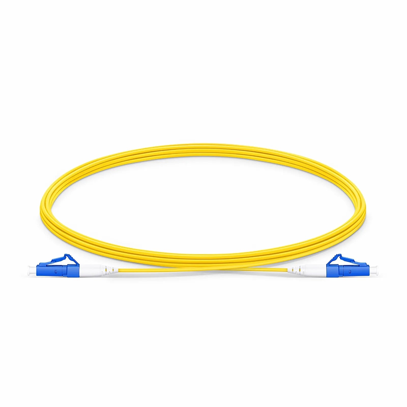SFPS 3m (10ft) Fiber Patch Cable, 1 Fiber, LC UPC Simplex to LC UPC Simplex, Single Mode (OS2), LSZH, 1.2mm, Tight-Buffered, Yellow