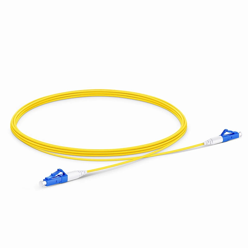 SFPS 3m (10ft) Fiber Patch Cable, 1 Fiber, LC UPC Simplex to LC UPC Simplex, Single Mode (OS2), LSZH, 1.2mm, Tight-Buffered, Yellow