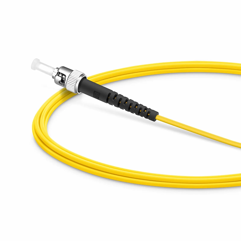 SFPS 2m (7ft) Fiber Patch Cable, 1 Fiber, SC UPC Simplex to ST UPC Simplex, Single Mode (OS2), Riser (OFNR), 1.6mm, Tight-Buffered, Yellow