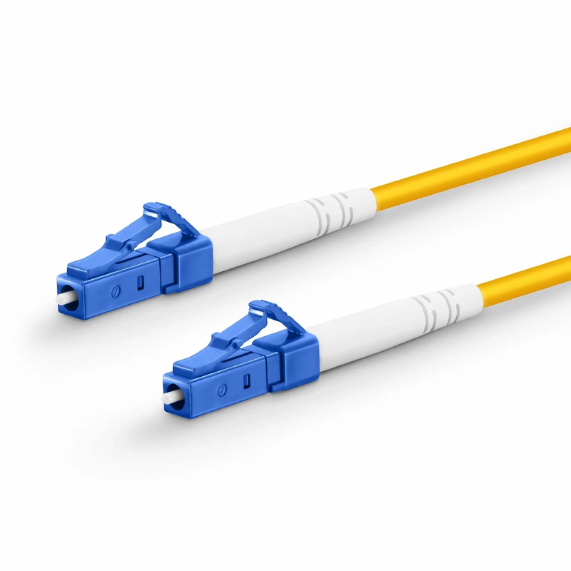 SFPS 1m (3ft) Fiber Patch Cable, 1 Fiber, LC UPC Simplex to LC UPC Simplex, Single Mode (OS2), Riser (OFNR), 2.0mm, Tight-Buffered, Yellow, 10 Pcs/Pack