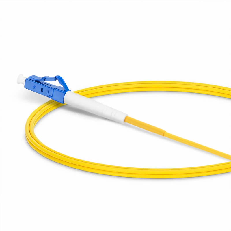 SFPS 1m (3ft) Fiber Patch Cable, 1 Fiber, LC UPC Simplex to FC APC Simplex, Single Mode (OS2), Riser (OFNR), 2.0mm, Tight-Buffered, Yellow