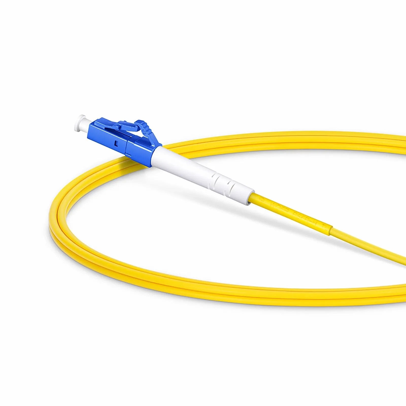 SFPS 1m (3ft) Fiber Patch Cable, 1 Fiber, LC UPC Simplex to SC APC Simplex, Single Mode (OS2), Riser (OFNR), 2.0mm, Tight-Buffered, Yellow