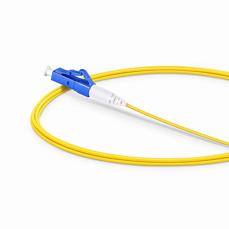 SFPS 2m (7ft) Fiber Patch Cable, 1 Fiber, LC UPC Simplex to SC UPC Simplex, Single Mode (OS2), Riser (OFNR), 1.2mm, Tight-Buffered, Yellow