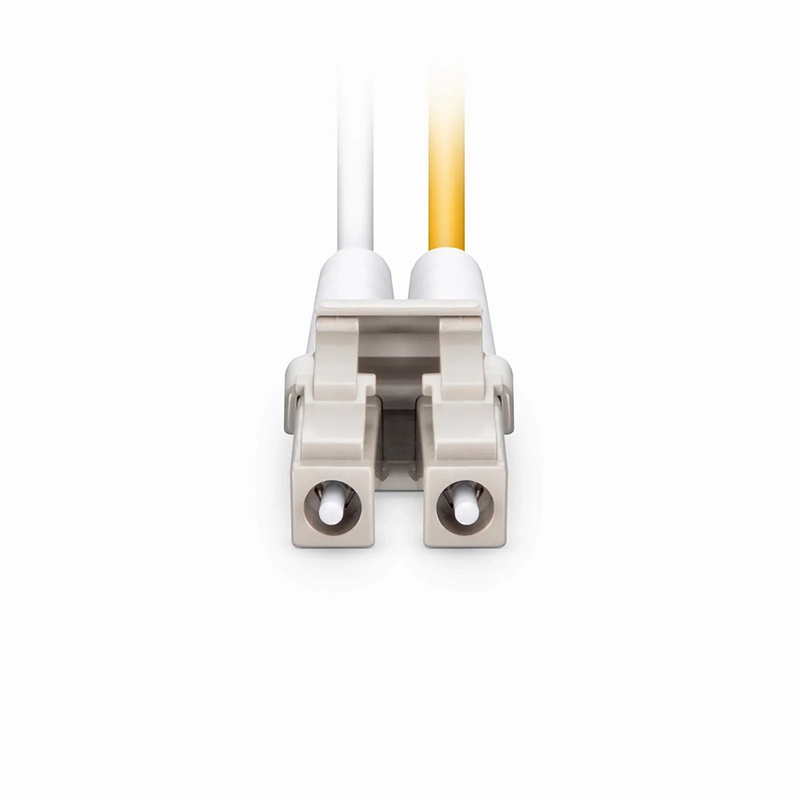 SFPS 2m (7ft) Fiber Patch Cable, 2 Fibers, G.651, LC UPC Duplex to LC UPC Duplex, Multimode (OM1), Riser (OFNR), 2.0mm, Tight-Buffered, Orange