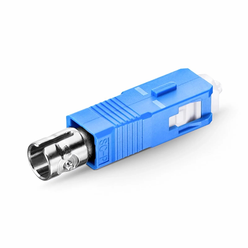 SFPS ST/UPC Female to SC/UPC Male Simplex OS2 Single Mode Fiber Optic Adapter/Coupler without Flange