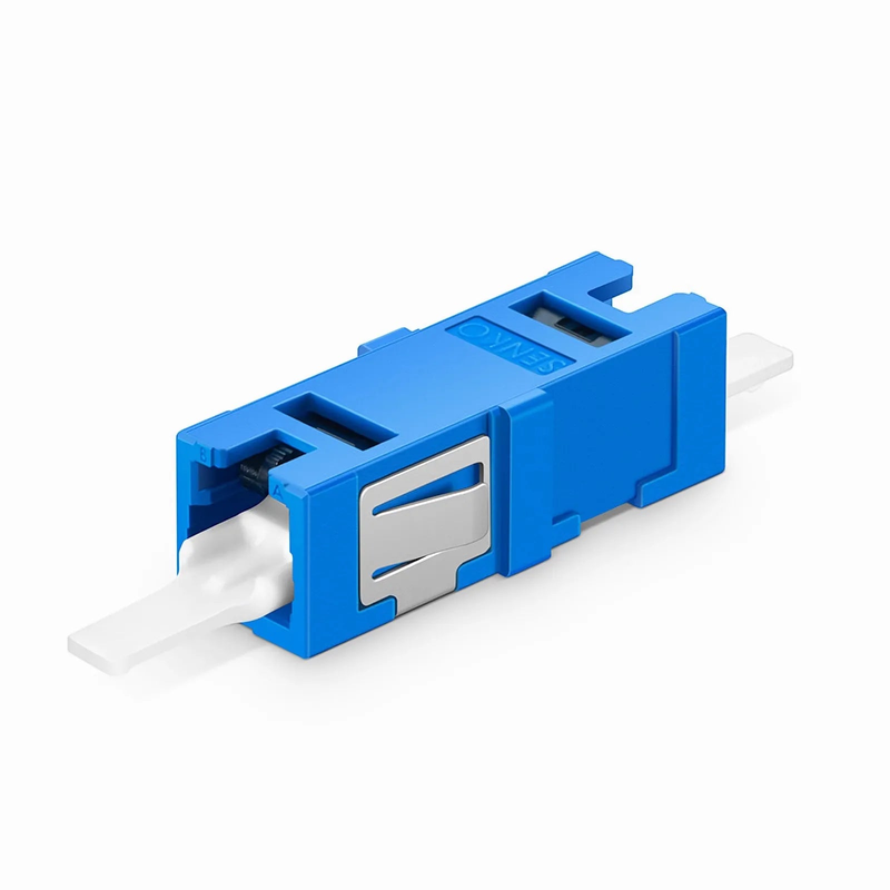 SFPS CSA/UPC to CSA/UPC Single Channel (2F) OS2 Single Mode Plastic Fiber Optic Adapter/Coupler without Flange