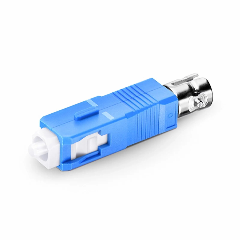 SFPS ST/UPC Female to SC/UPC Male Simplex OS2 Single Mode Fiber Optic Adapter/Coupler without Flange