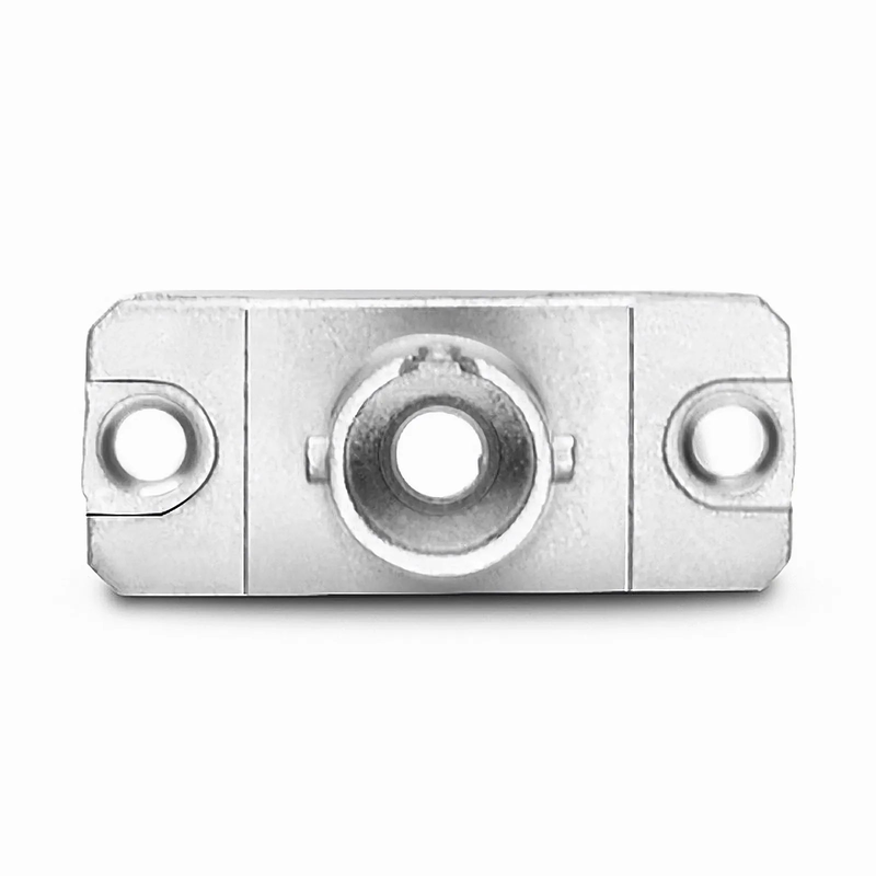SFPS FC/UPC Female to ST/UPC Female Hybrid Simplex Single Mode/Multimode Metal Fiber Optic Adapter/Coupler with Flange