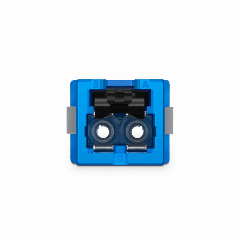 SFPS CSA/UPC to CSA/UPC Single Channel (2F) OS2 Single Mode Plastic Fiber Optic Adapter/Coupler without Flange
