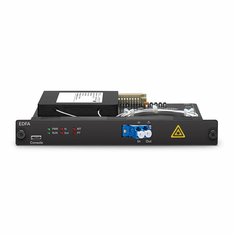 SFPS FMT26PA-51EDFA, 26dB Gain Extended C-band DWDM EDFA Pre-amplifier for FMT Managed Chassis, 20dBm Output