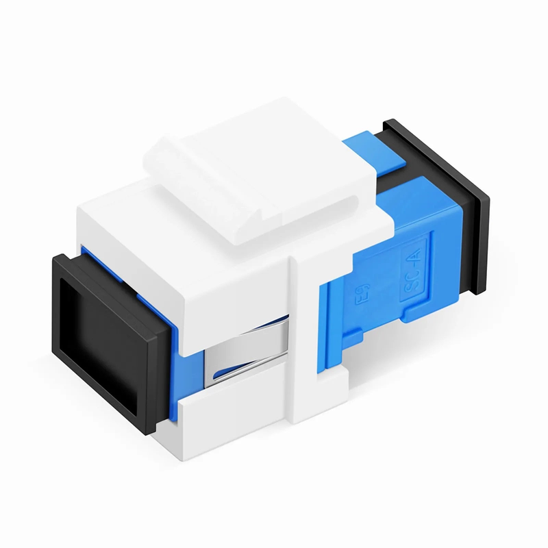 SFPS SC/UPC to SC/UPC Simplex Single Mode Fiber Keystone Jack