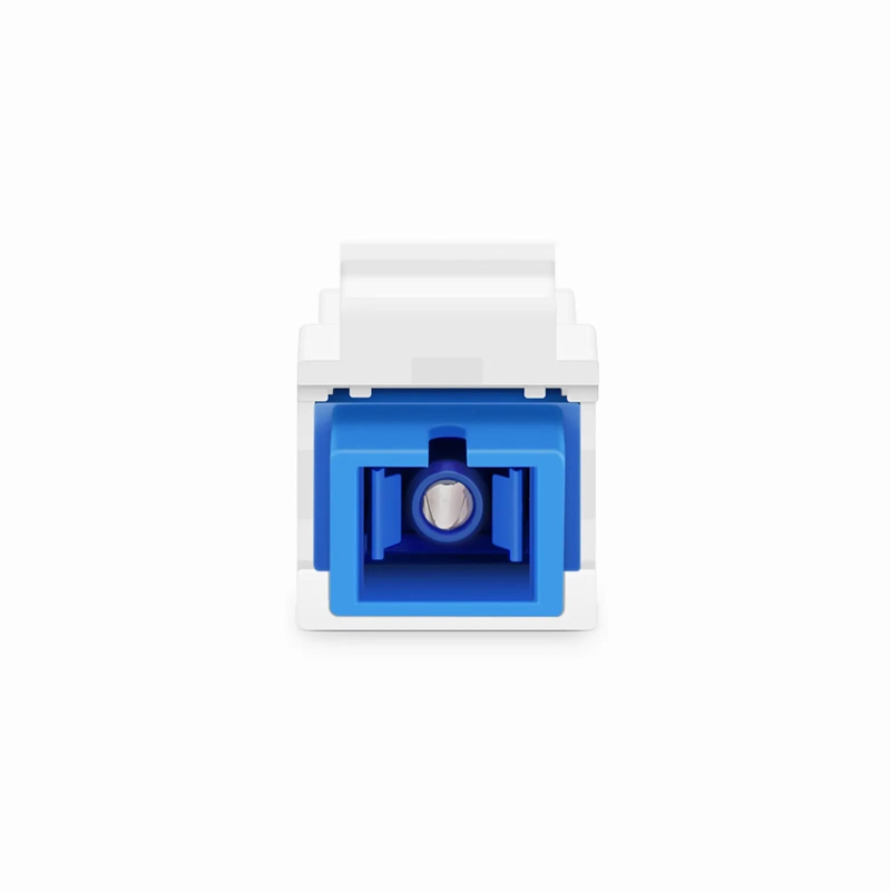 SFPS SC/UPC to SC/UPC Simplex Single Mode Fiber Keystone Jack