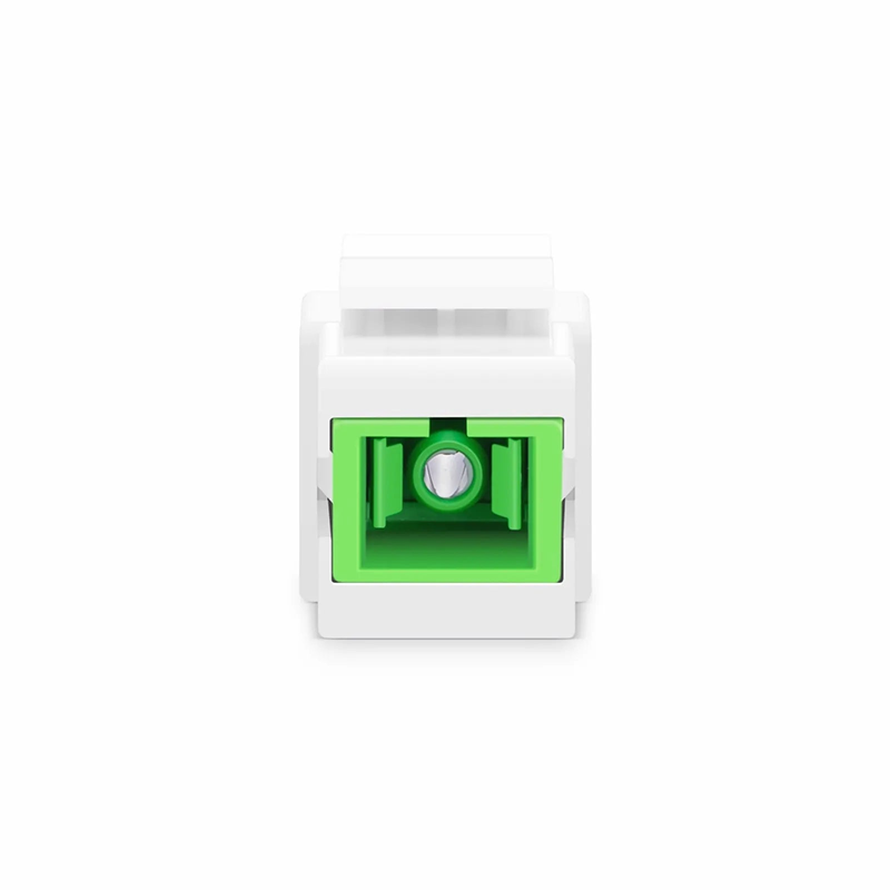 SFPS SC/APC to SC/APC Simplex Single Mode Fiber Keystone Jack