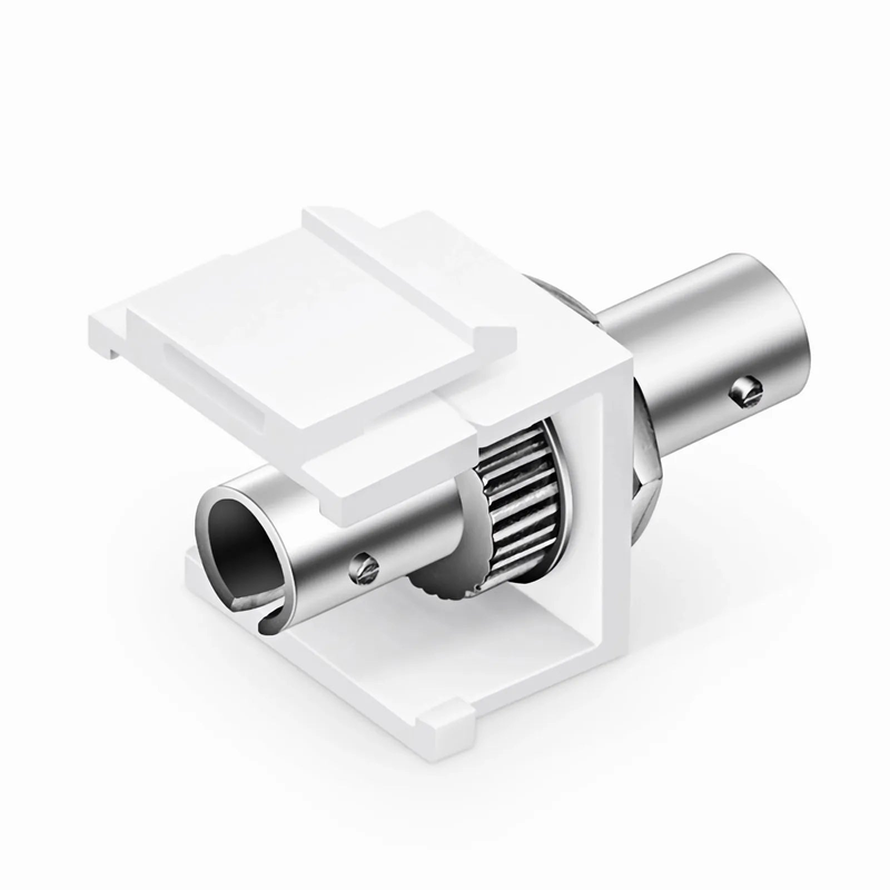 SFPS ST/UPC to ST/UPC Simplex Single Mode Fiber Keystone Jack