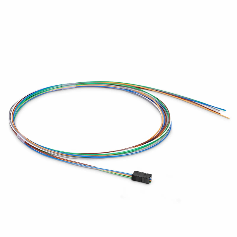 SFPS 6 Fibers Buffer Tube Color-coded Fan-out Kit, for Round Cable, Indoor, 1.2m (3.94ft) Tubing Length