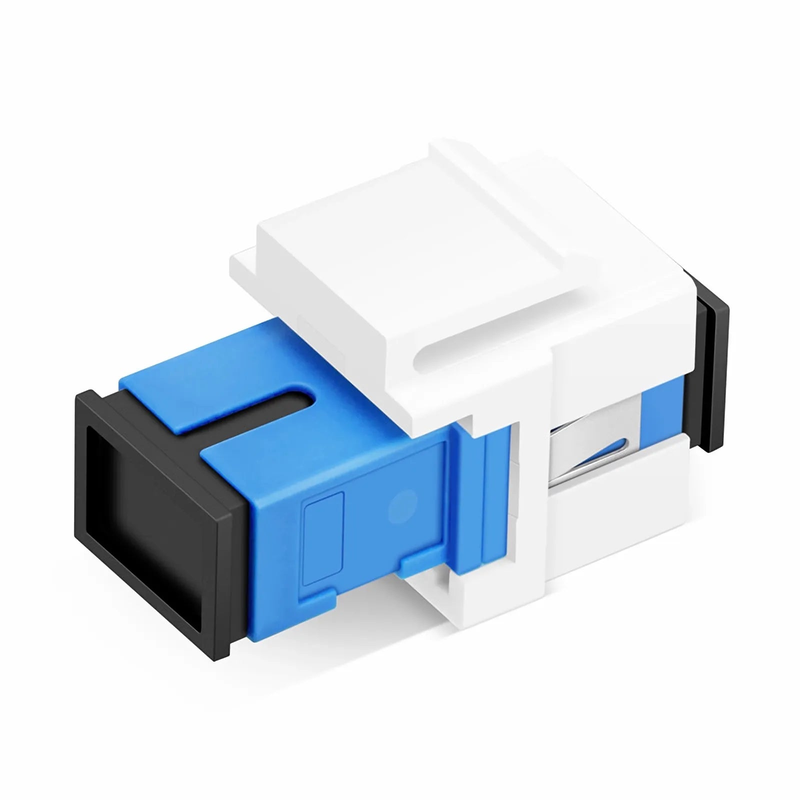 SFPS SC/UPC to SC/UPC Simplex Single Mode Fiber Keystone Jack