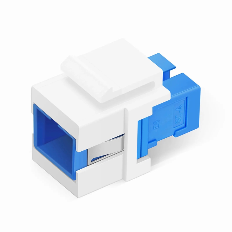 SFPS SC/UPC to SC/UPC Simplex Single Mode Fiber Keystone Jack