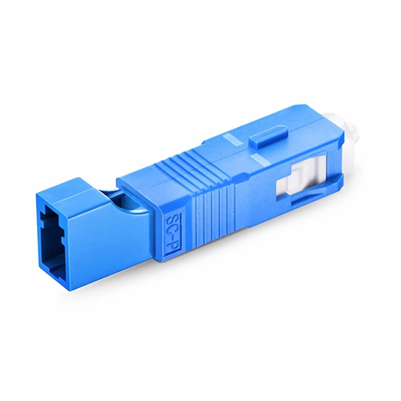 SFPS LC/UPC Female to SC/UPC Male Simplex OS2 Single Mode Fiber Optic Adapter/Coupler without Flange