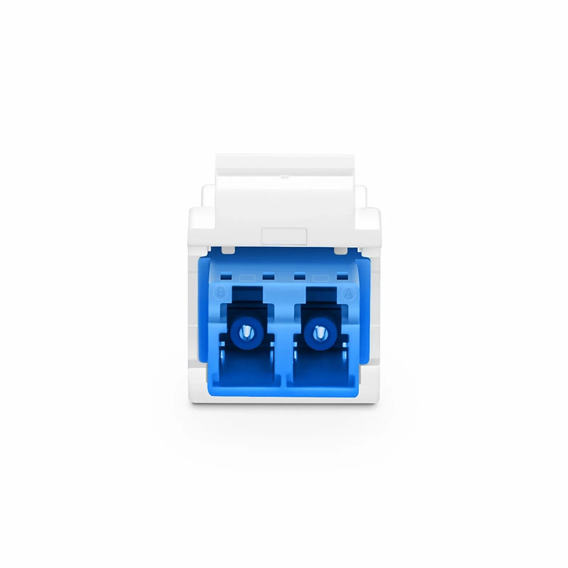 SFPS LC/UPC to LC/UPC Duplex Single Mode Fiber Keystone Jack