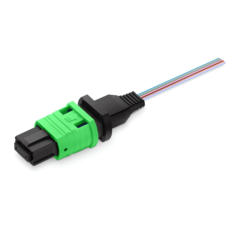 SFPS MPO (Female) OS1/OS2 Single Mode Field Assembly Splice-on Connector, Flat Ribbon