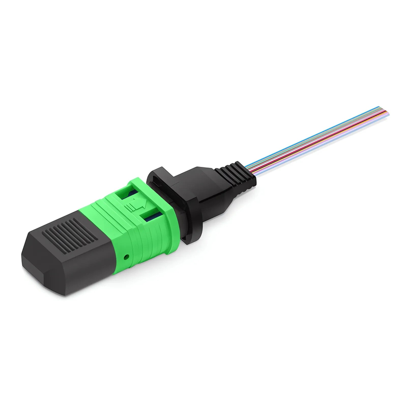 SFPS MPO (Female) OS1/OS2 Single Mode Field Assembly Splice-on Connector, Flat Ribbon