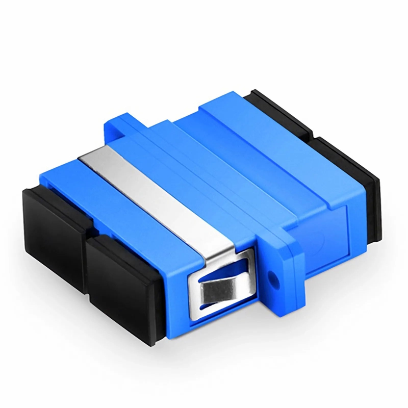 SFPS SC/UPC to SC/UPC Duplex OS2 Single Mode Plastic Fiber Optic Adapter/Coupler with Flange (10pcs/Pack)