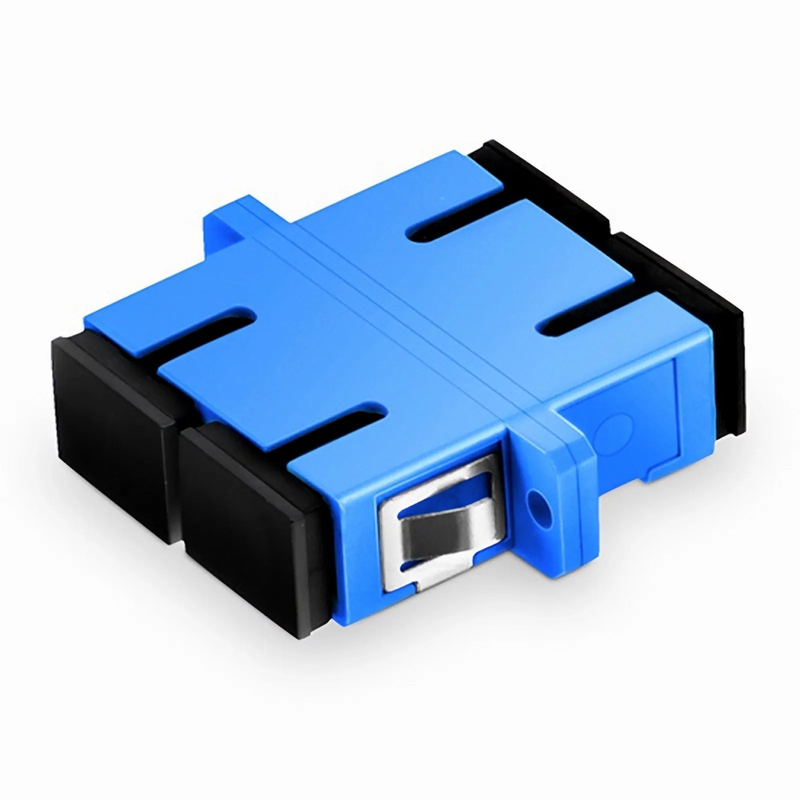 SFPS SC/UPC to SC/UPC Duplex OS2 Single Mode Plastic Fiber Optic Adapter/Coupler with Flange (10pcs/Pack)