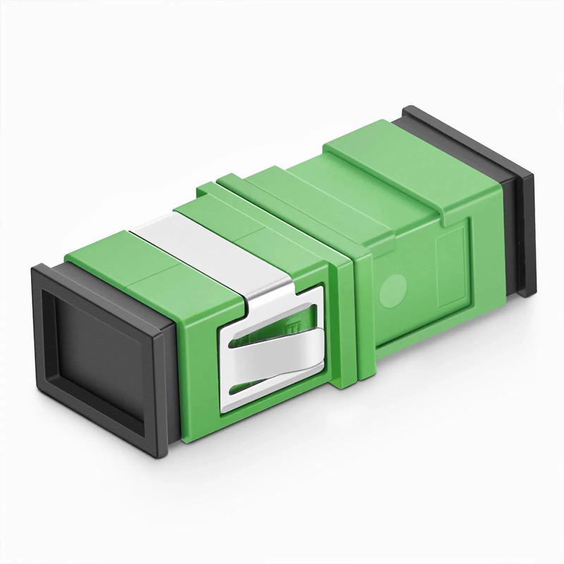SFPS SC/APC to SC/APC Simplex OS2 Single Mode Fiber Optic Adapter/Coupler (10pcs/Pack)